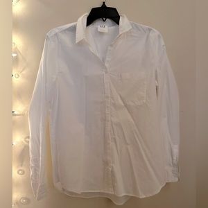 Gap button down white shirt.